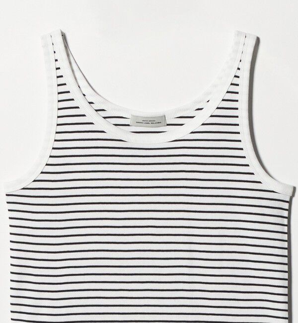 UNITED ARROWS green label relaxing「ベーシック リブ タンクトップ」|タンクトップ|