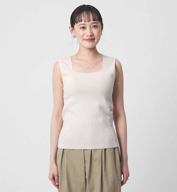 UNITED ARROWS green label relaxing「ニット タンクトップ ウォッシャブル」|タンクトップ|