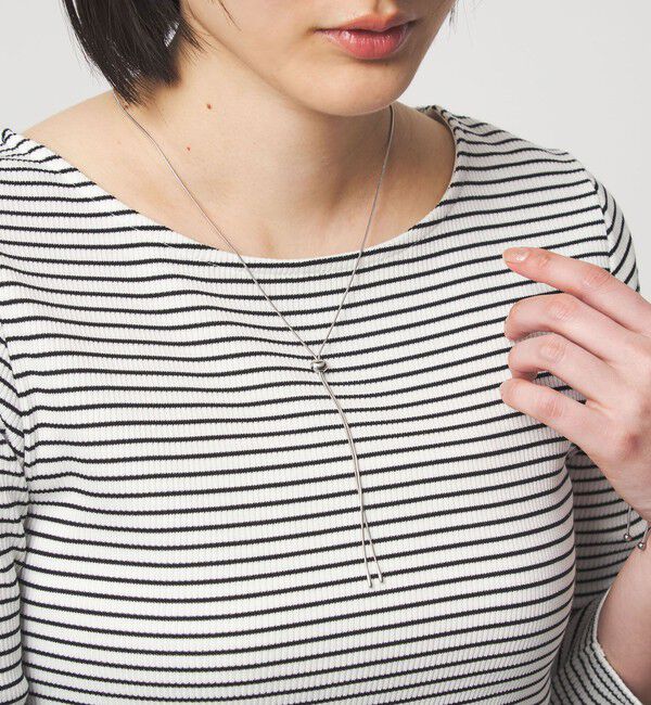 UNITED ARROWS green label relaxing「シズクエンド スライドパーツ ネックレス」|ネックレス|SILVER