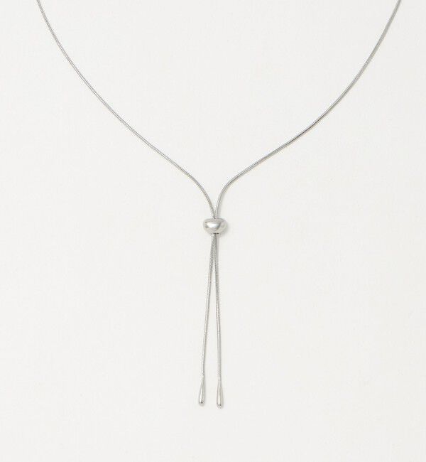 UNITED ARROWS green label relaxing「シズクエンド スライドパーツ ネックレス」|ネックレス|