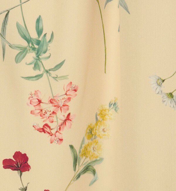 EMMEL REFINES「＜EMMEL REFINES＞EM フラワープリント イージーパンツ」|チノ|