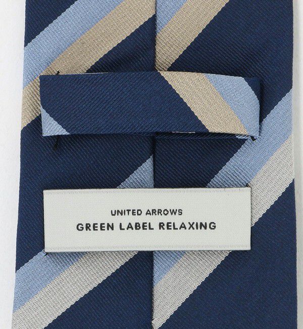 UNITED ARROWS green label relaxing「GLR シルク1 8.0cm ストライプ2 ネクタイ」|ネクタイ・蝶ネクタイ|