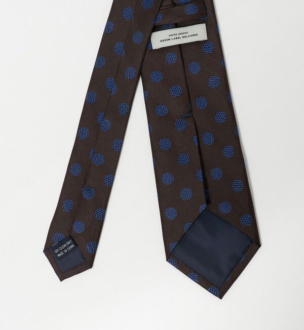 UNITED ARROWS green label relaxing「GLR シルク2 8.0cm ドット ネクタイ」|ネクタイ・蝶ネクタイ|