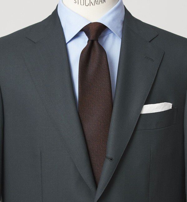 UNITED ARROWS green label relaxing「GLR ジャパン ヴィンテージ 8.0cm ソリッド ネクタイ」|ネクタイ・蝶ネクタイ|DK.BROWN