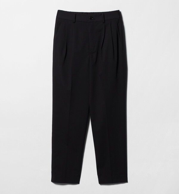 UNITED ARROWS green label relaxing「［size SHORT/TALLあり］Daily Chic タック スリム パンツ」|スラックス|