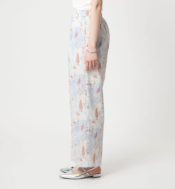 UNITED ARROWS green label relaxing「マーブル プリント パンツ」|その他|