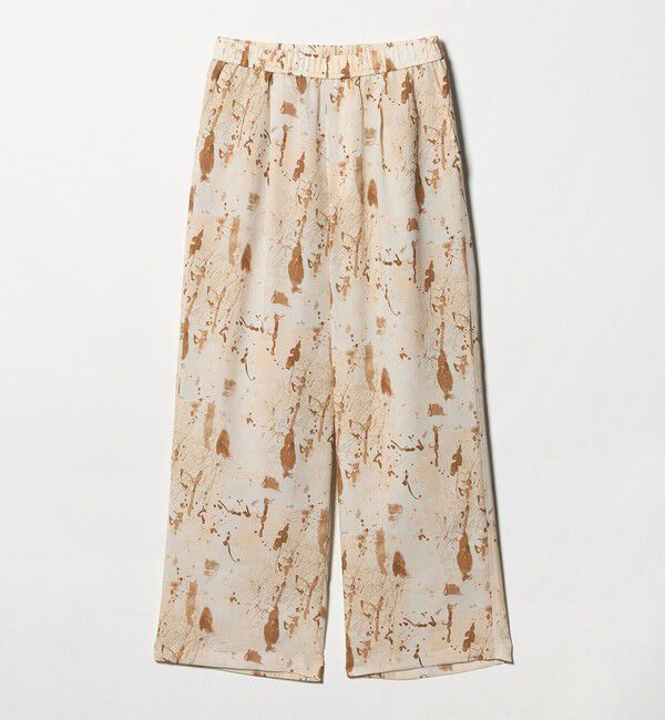 UNITED ARROWS green label relaxing「マーブル プリント パンツ」|その他|