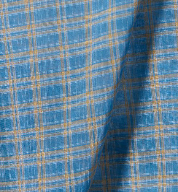 UNITED ARROWS green label relaxing「シースルー チェック シャツ / キッズ  100cm-130cm」|シャツ・ブラウス|