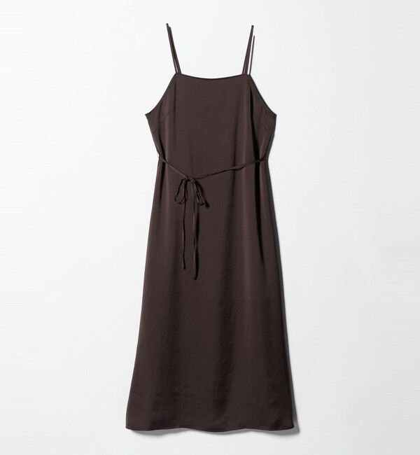 UNITED ARROWS green label relaxing「ライトサテン キャミソール ワンピース」|ワンピース|