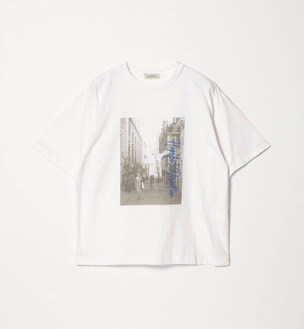 UNITED ARROWS green label relaxing「【WEB限定】＜at ease＞アソート フォトプリント ショートスリーブ カットソー」|Tシャツ・カットソー|