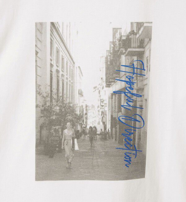 UNITED ARROWS green label relaxing「【WEB限定】＜at ease＞アソート フォトプリント ショートスリーブ カットソー」|Tシャツ・カットソー|