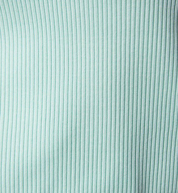 UNITED ARROWS green label relaxing「ブライトリブ ボートネック 5分袖 プルオーバー カットソー」|Tシャツ・カットソー|