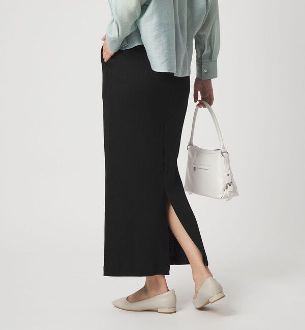 UNITED ARROWS green label relaxing「ブライトリブ タイト スカート」|タイト|