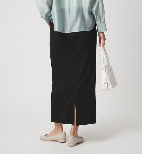 UNITED ARROWS green label relaxing「ブライトリブ タイト スカート」|タイト|