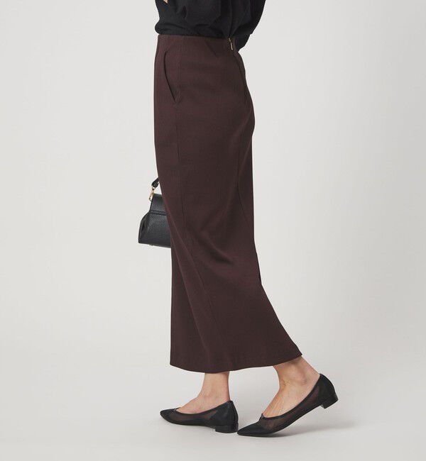 UNITED ARROWS green label relaxing「ブライトリブ タイト スカート」|タイト|