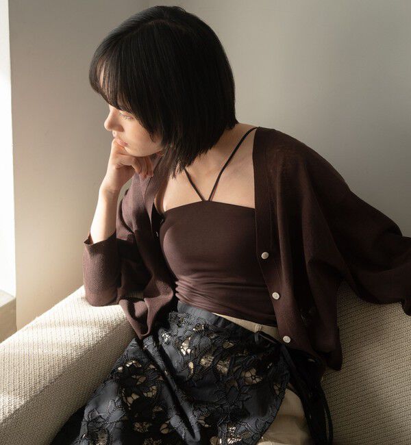 UNITED ARROWS green label relaxing「ホルターネックキャミソール」|キャミソール|