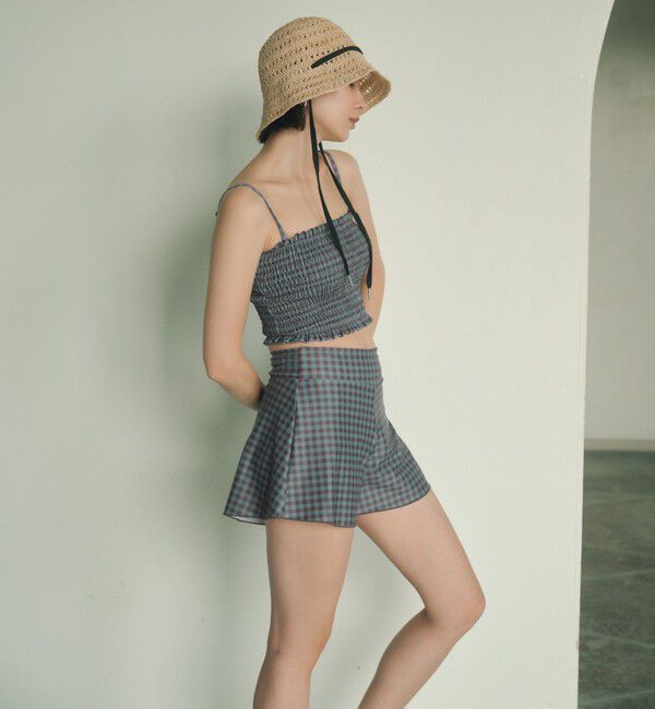 UNITED ARROWS green label relaxing「サーフショーツ チェック柄 B スイムウェア / 水着」|その他|