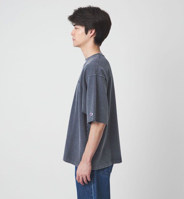 UNITED ARROWS green label relaxing「【別注】＜Champion＞フェード クルーネック 半袖 スウェット」|Tシャツ・カットソー|