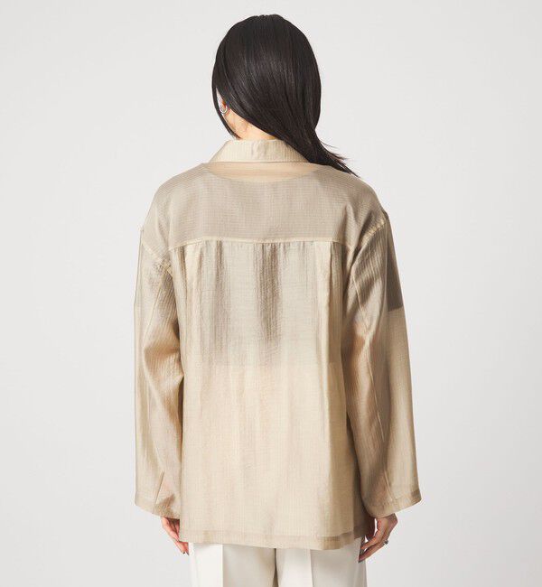 UNITED ARROWS green label relaxing「［size SHORTあり］VeryLight  ベリーライト シアー ストライプ ジャケット」|テーラードジャケット|