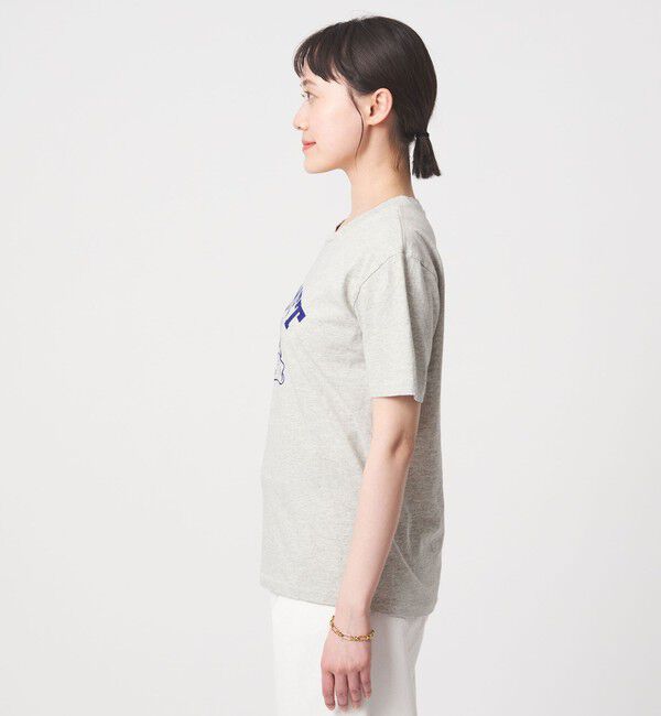 UNITED ARROWS green label relaxing「【別注】＜MIXTA＞ショートスリーブ プリント Tシャツ ミディアムグレー」|Tシャツ・カットソー|