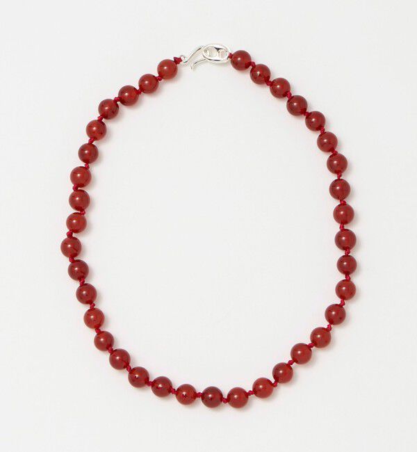 UNITED ARROWS green label relaxing「＜EO＞ラウンドストーン ネックレス（40cm）」|ネックレス|