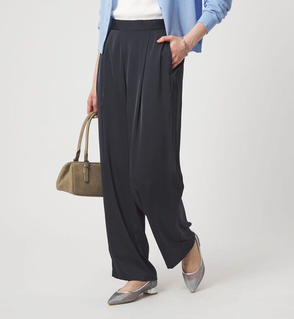 UNITED ARROWS green label relaxing「サテン パンツ」|その他|