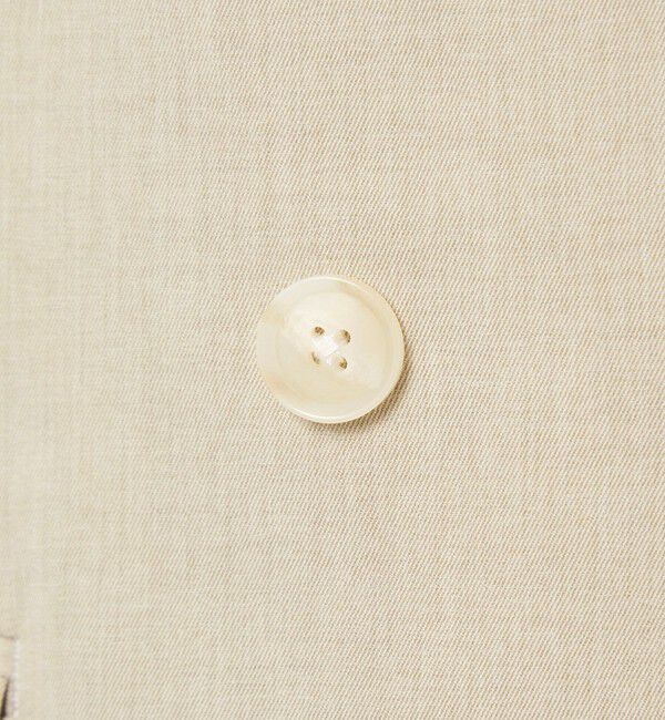 UNITED ARROWS green label relaxing「［size SHORTあり］サラフール ノーラペル ジレ ストレッチ UVカット」|ノーカラージャケット|