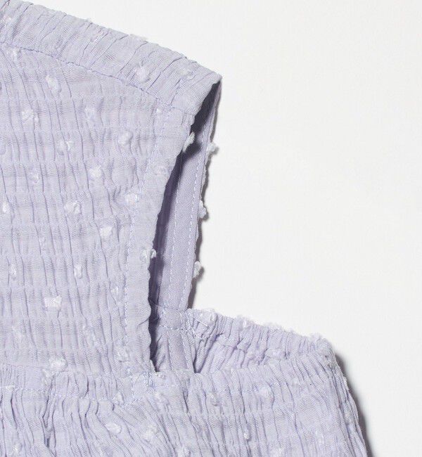 UNITED ARROWS green label relaxing「【COOL CHIC GIRLS STYLE】ラッフルショートスリーブ / キッズ  120cm-160cm」|シャツ・ブラウス|