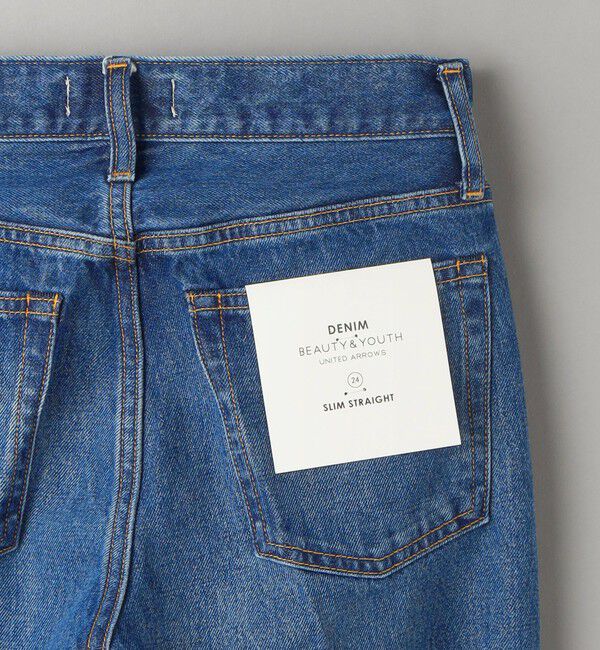 BEAUTY&YOUTH UNITED ARROWS「スリムストレートデニムパンツ 3」|デニム|