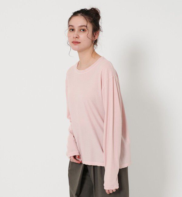 BEAUTY&YOUTH UNITED ARROWS「コットン ルーズ ロングスリーブ Tシャツ」|Tシャツ・カットソー|