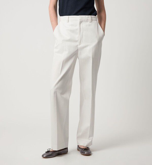 STEVEN ALAN「＜Steven Alan＞コットン チノ トラウザーズ」|チノ|WHITE