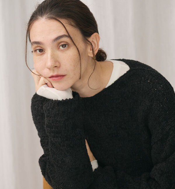 BEAUTY&YOUTH UNITED ARROWS「テープヤーン ニットプルオーバー」|ニット・セーター|