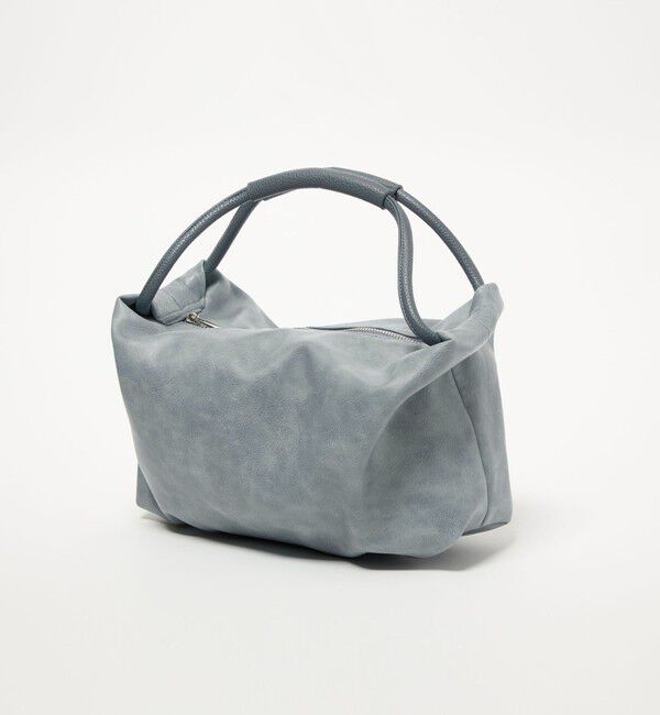 BEAUTY&YOUTH UNITED ARROWS「レザーライク コンビ タック バッグ」|ハンドバッグ|