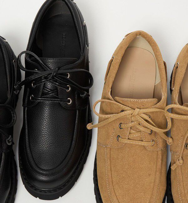 BEAUTY&YOUTH UNITED ARROWS「3WAY デッキシューズ ベージュ」|デッキシューズ|