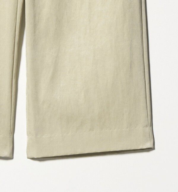 BEAUTY&YOUTH UNITED ARROWS「サテンドロースト ワイドパンツ ウォッシャブル」|その他|