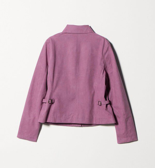 ATTISESSION「＜ATTISESSION＞スエードライク 3ポケット ジャケット」|テーラードジャケット|