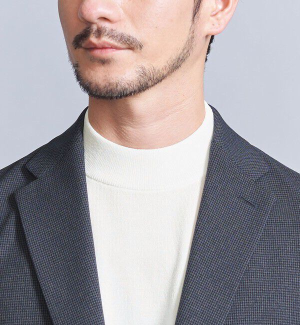 BEAUTY&YOUTH UNITED ARROWS「【WEB限定 WARDROBE SMART】KOUKIN ハイゲージ ニット モックネック【抗菌・防臭】」|ニット・セーター|