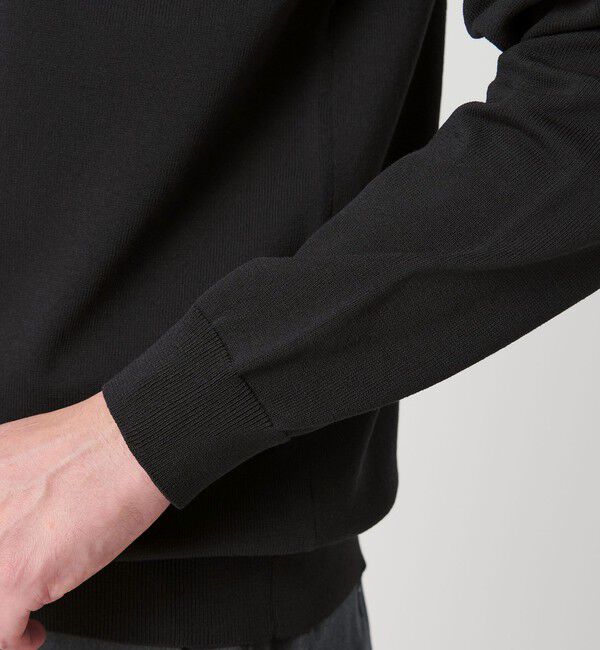 BEAUTY&YOUTH UNITED ARROWS「【WEB限定 WARDROBE SMART】KOUKIN ハイゲージ ニット ポロシャツ【抗菌・防臭】」|ニット・セーター|