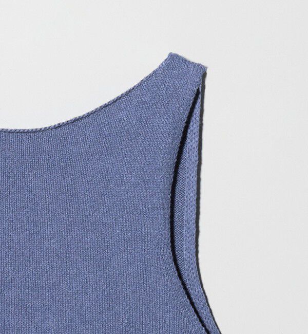 BEAUTY&YOUTH UNITED ARROWS「コットン麻ブレンド カシュクール 2WAYニットベスト  ウォッシャブル」|ベスト・ジレ|