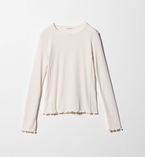 BEAUTY&YOUTH UNITED ARROWS「ポリエステルコットンテレコ メローステッチ クルーネックカットソー」|Tシャツ・カットソー|