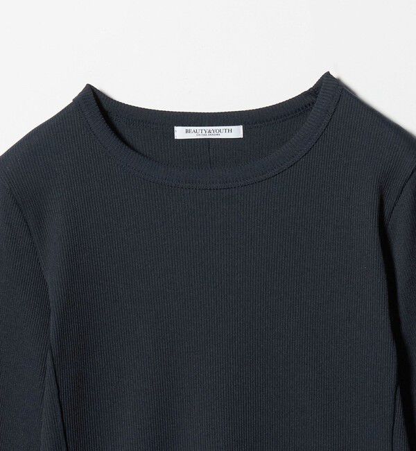 BEAUTY&YOUTH UNITED ARROWS「ポリエステルコットンテレコ メローステッチ クルーネックカットソー」|Tシャツ・カットソー|