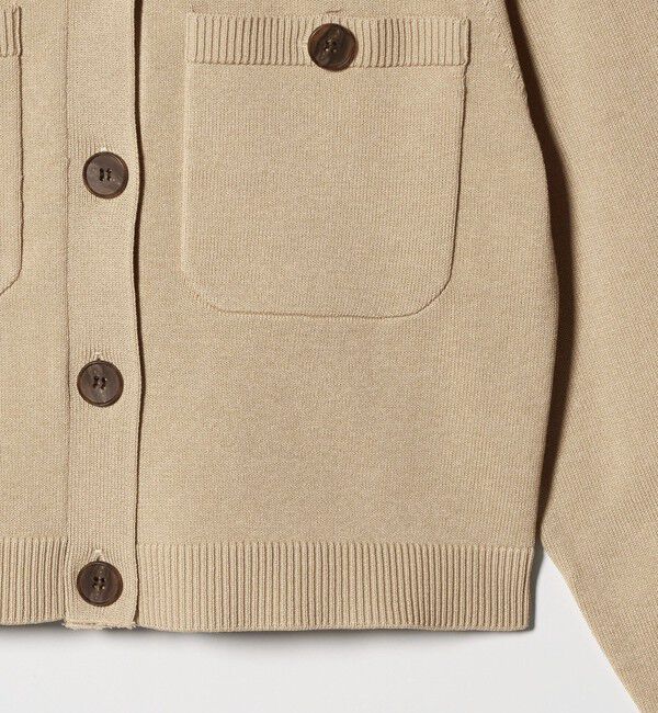 BEAUTY&YOUTH UNITED ARROWS「ポケット コンパクト カーディガン ウォッシャブル」|カーディガン|