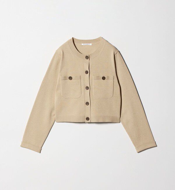 BEAUTY&YOUTH UNITED ARROWS「ポケット コンパクト カーディガン ウォッシャブル」|カーディガン|
