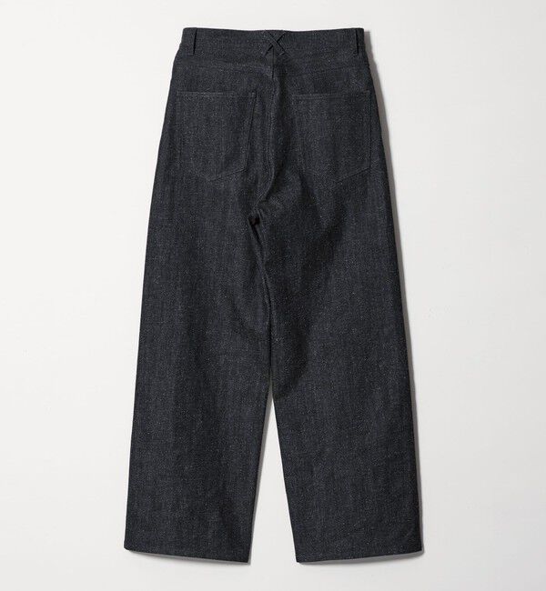 MONKEY TIME「リジッド ネップ デニム バギー パンツ」|チノ|