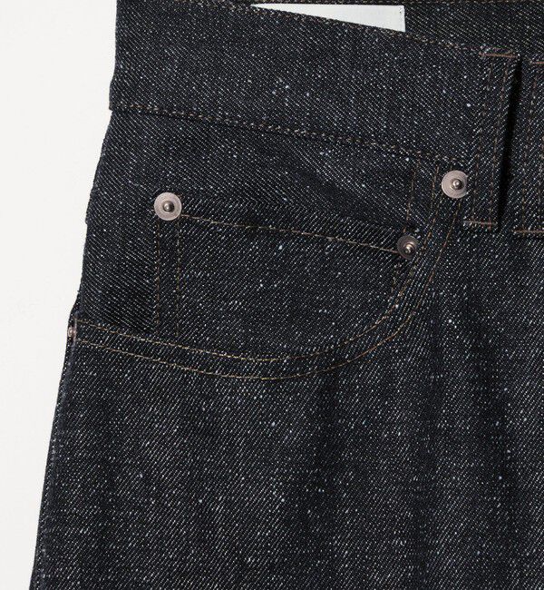 MONKEY TIME「リジッド ネップ デニム バギー パンツ」|チノ|