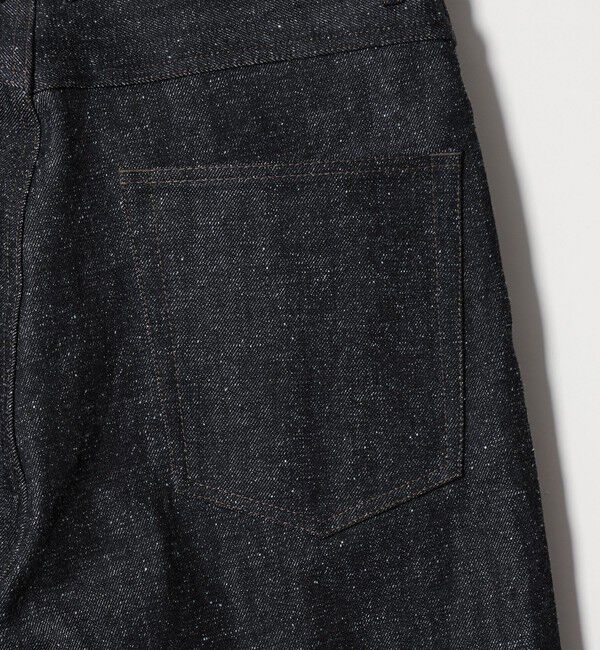 MONKEY TIME「リジッド ネップ デニム バギー パンツ」|チノ|