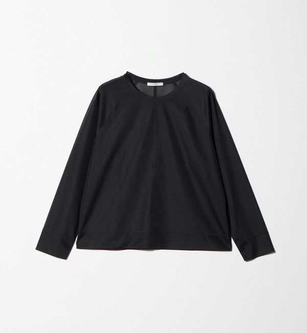 BEAUTY&YOUTH UNITED ARROWS「オーガンジー ラグランスリーブカットソー ウォッシャブル」|Tシャツ・カットソー|