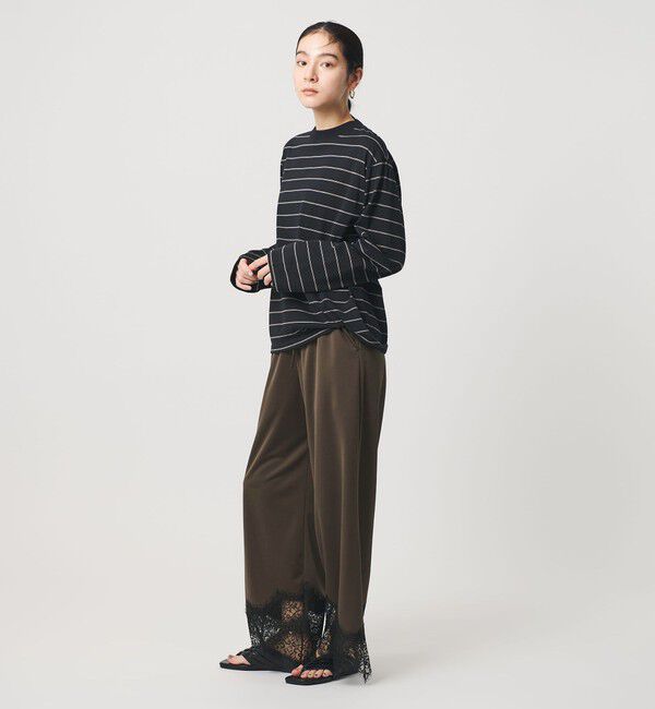 BEAUTY&YOUTH UNITED ARROWS「ポリエステル ヘムレース イージーパンツ」|その他|