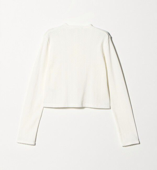 BEAUTY&YOUTH UNITED ARROWS「コットン パターンメッシュ カーディガン ウォッシャブル」|カーディガン|