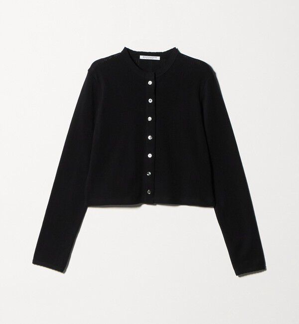 BEAUTY&YOUTH UNITED ARROWS「コットン パターンメッシュ カーディガン ウォッシャブル」|カーディガン|